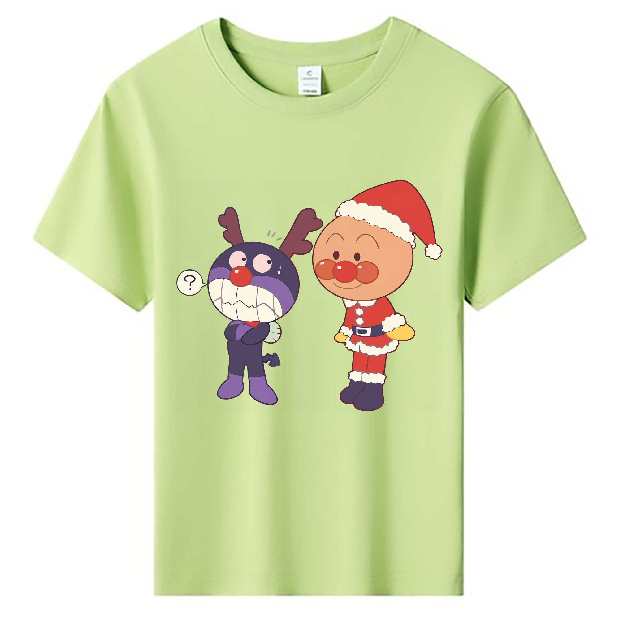 （画像用） アンパンマン Anpanman 綿100％キッズTシャツ（フロントプリント）